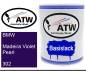 Preview: BMW, Madeira Violet Pearl, 302: 1L Lackdose, von ATW Autoteile West.